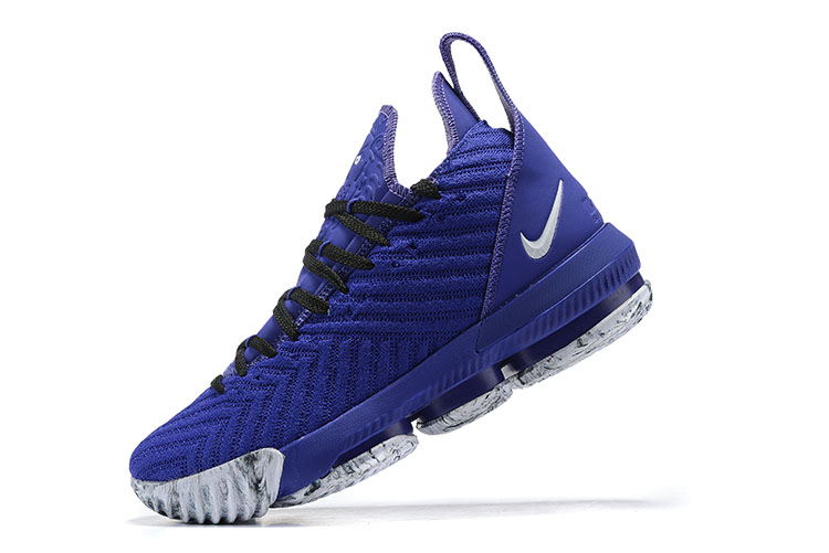 2019 Nike LeBron 16 Royal Blue Black White Grey